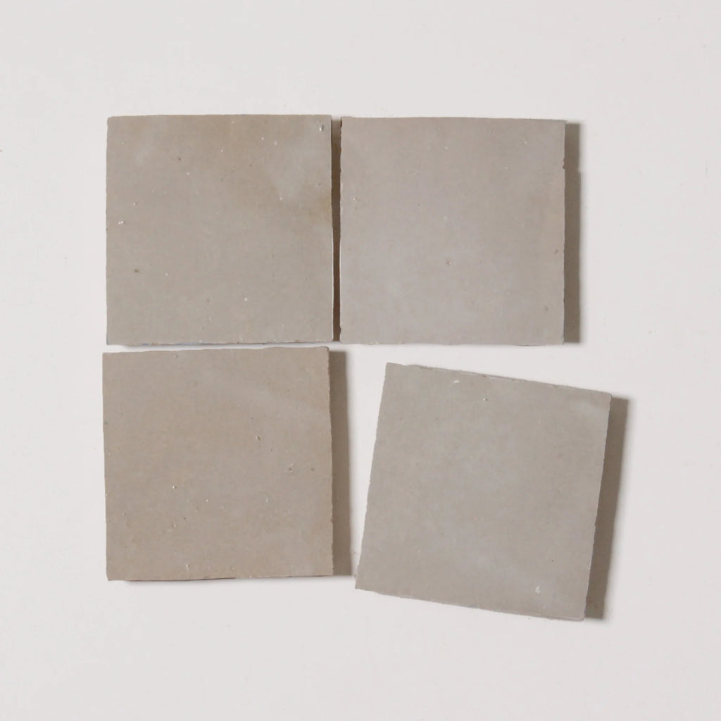 Tiles of Ezra Moroccan Zellige-OAT-4x4 (Carton)