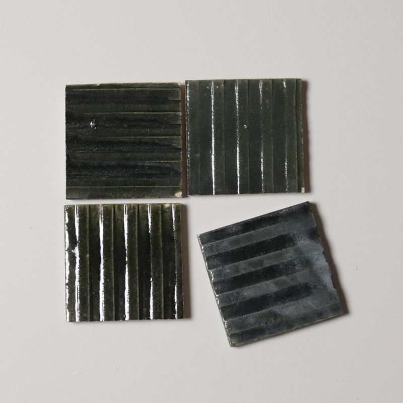 Tiles of Ezra Moroccan Tierra - Raki Oscuro 4 x 4 (Carton)