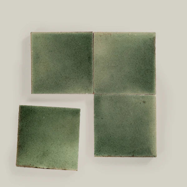 Tiles of Ezra Moroccan Tierra - Kelp 4 x 4 (Carton)