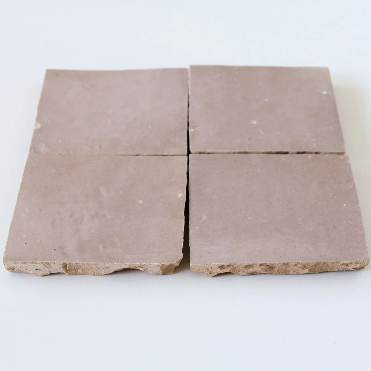 Tiles of Ezra Moroccan Zellige-MOROCCAN PINK-4x4 (Carton)