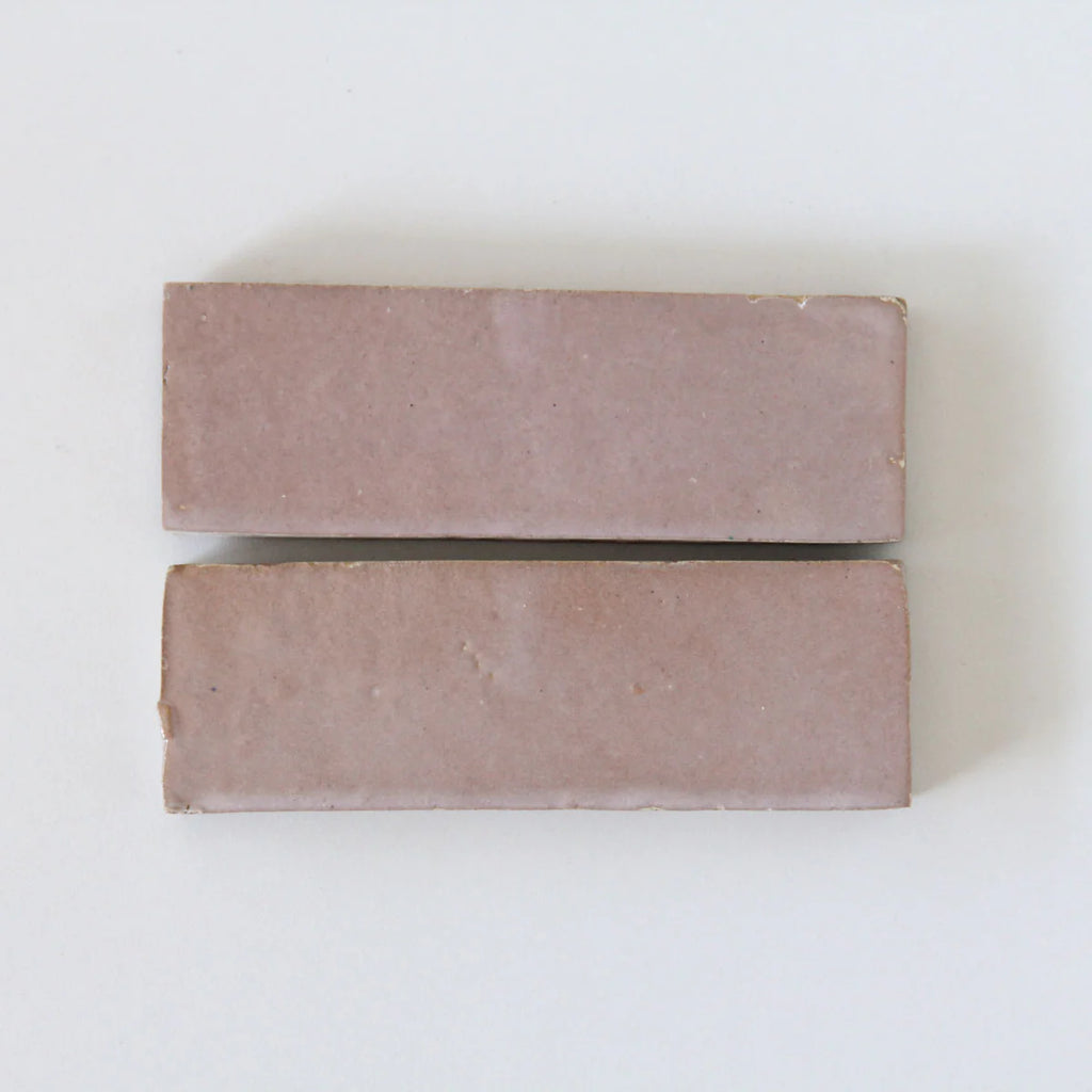Tiles of Ezra Moroccan Zellige Thin Bejmat-MOROCCAN PINK-6x2 (Carton)