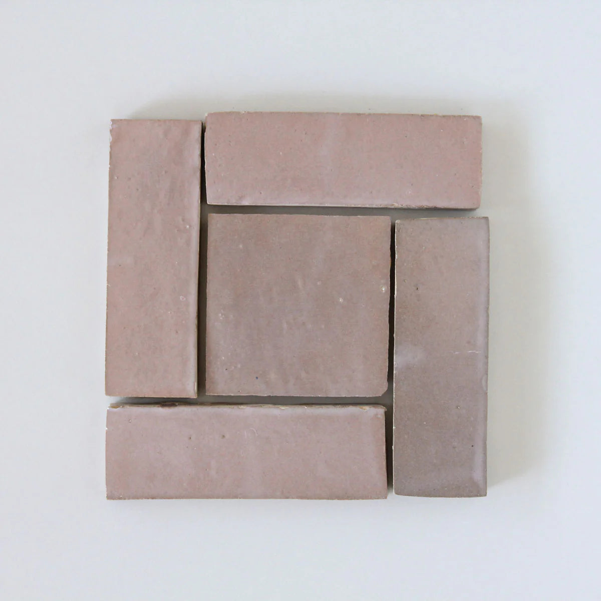 Tiles of Ezra Moroccan Zellige Thin Bejmat-MOROCCAN PINK-6x2 (Carton)