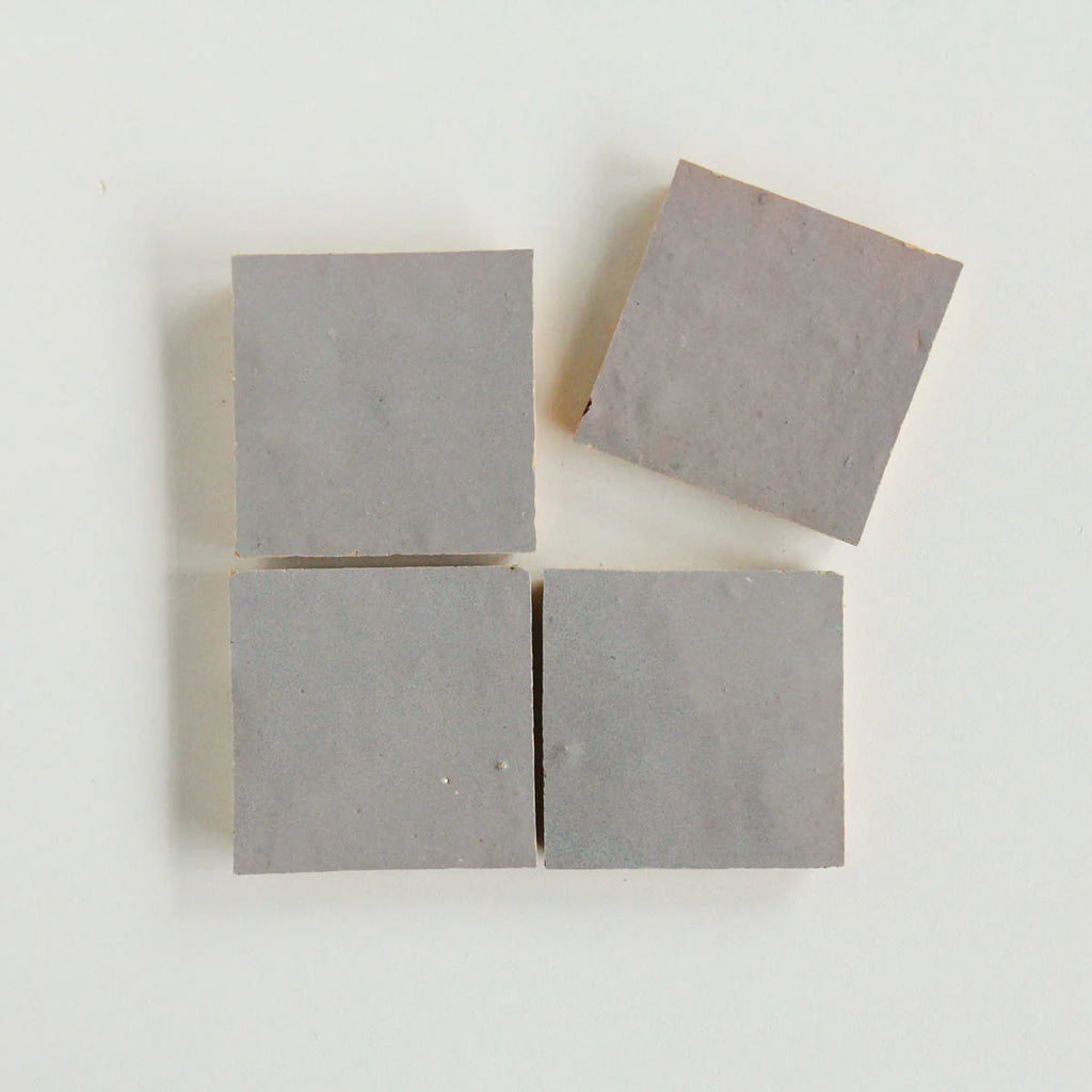 Tiles of Ezra Moroccan Zellige-POWDER-4x4 (Carton)