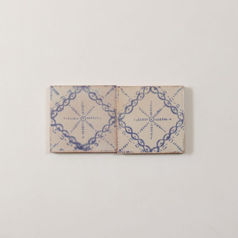 Tiles of Ezra - Amano - Rayo Azul-4x4 (Carton)