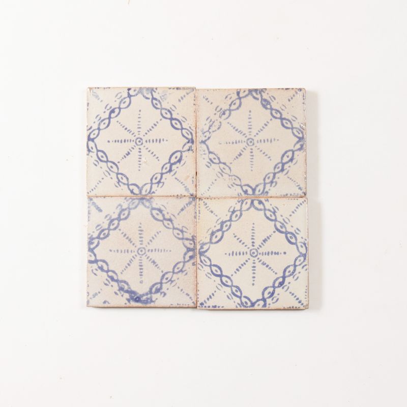 Tiles of Ezra - Amano - Rayo Azul-4x4 (Carton)