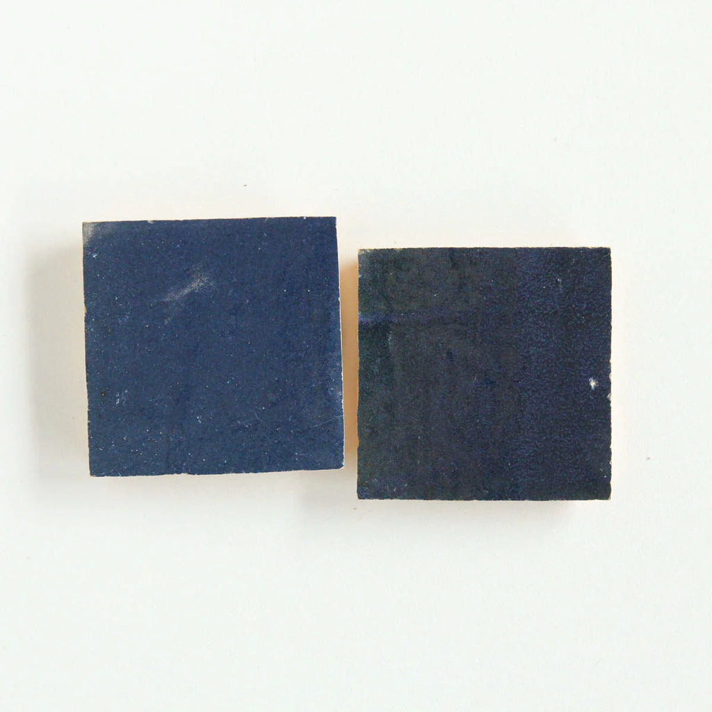 Tiles of Ezra Moroccan Zellige-ROYAL BLUE-4x4 (Carton)