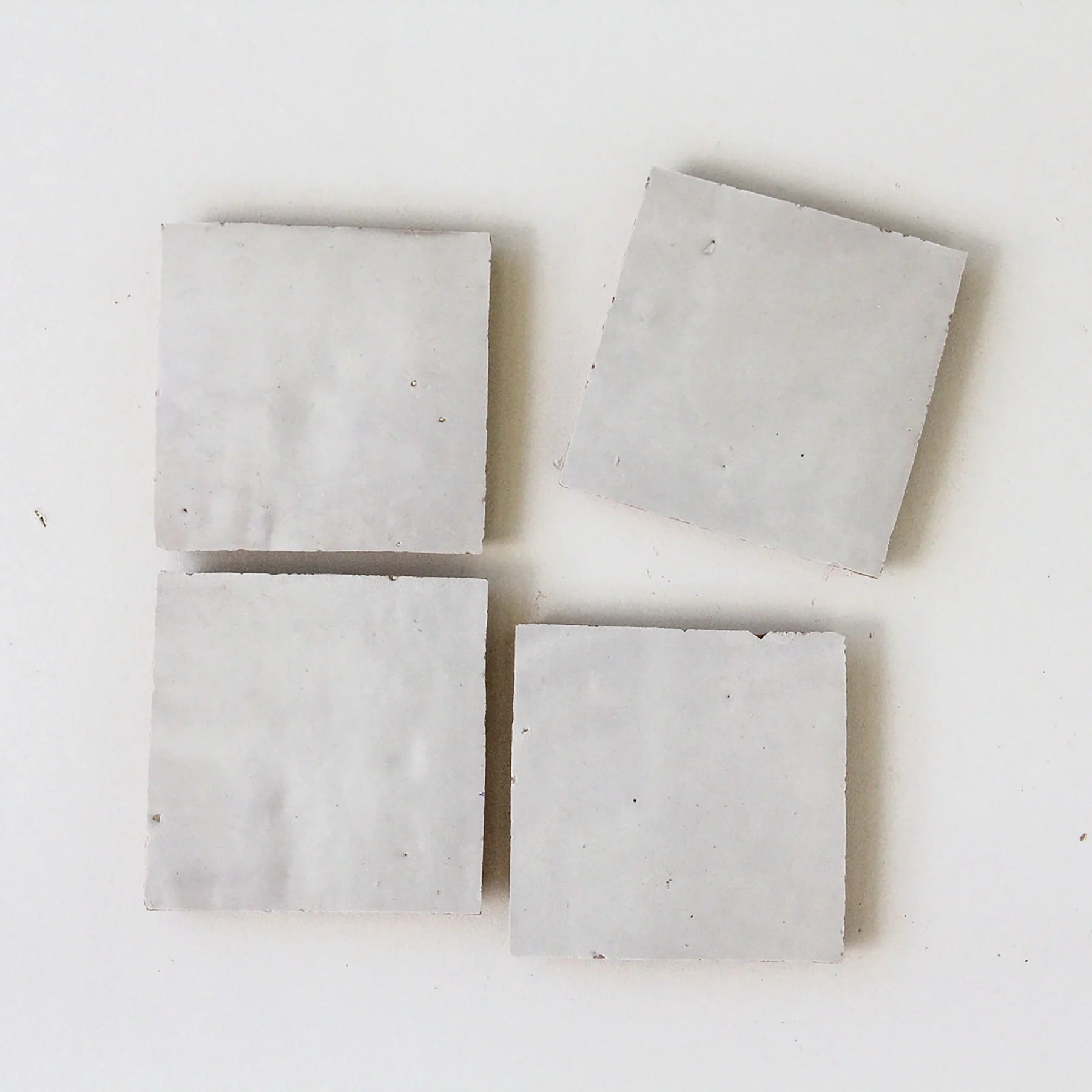 Tiles of Ezra Moroccan Zellige-SNOW-4x4 (Carton)
