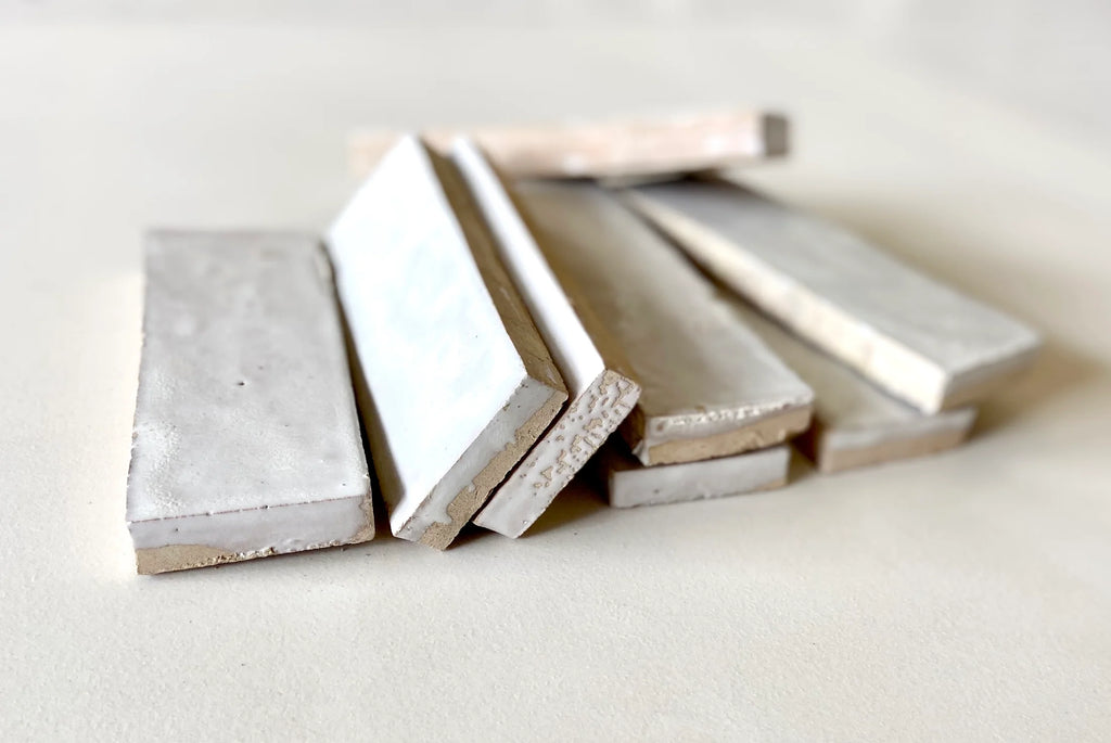Tiles of Ezra Moroccan Zellige Thin Bejmat-SNOW-6x2 (Carton)
