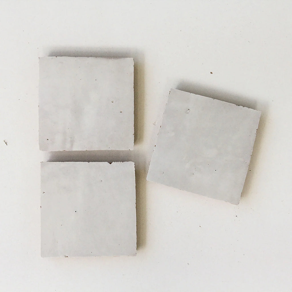 Tiles of Ezra Moroccan Zellige-SNOW-4x4 (Carton)