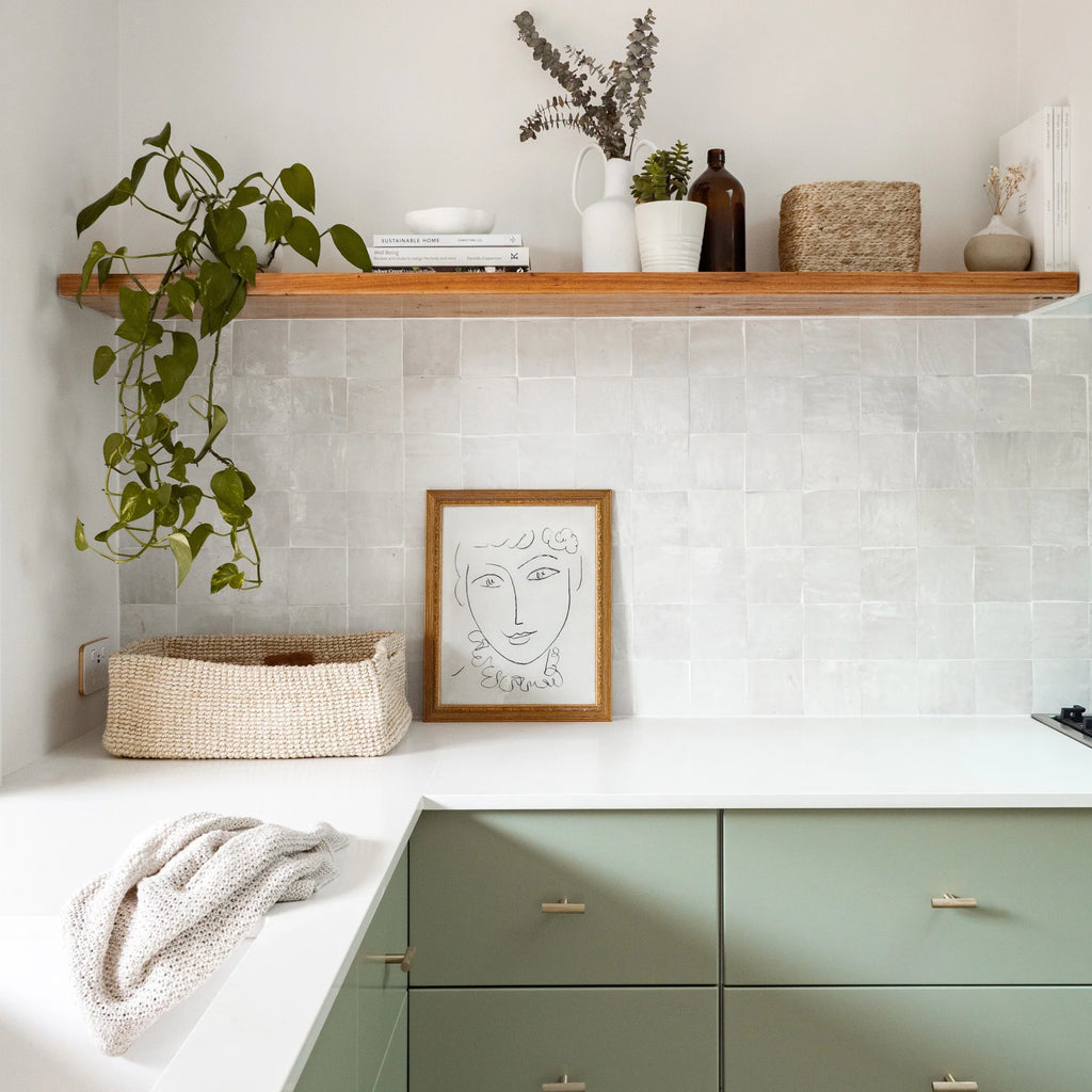 Tiles of Ezra Moroccan Zellige-SNOW-4x4 (Carton)