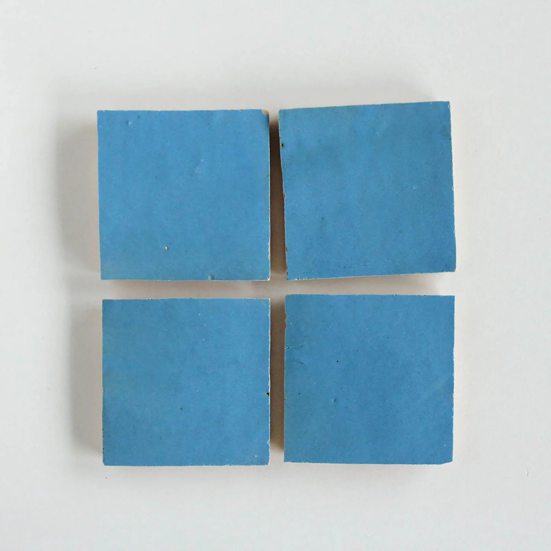 Tiles of Ezra Moroccan Zellige-TEAL-4x4 (Carton)