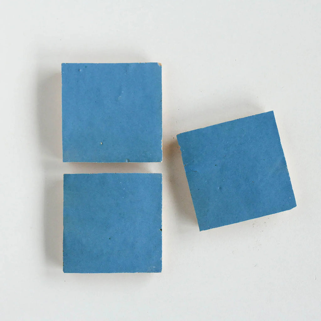 Tiles of Ezra Moroccan Zellige-TEAL-4x4 (Carton)