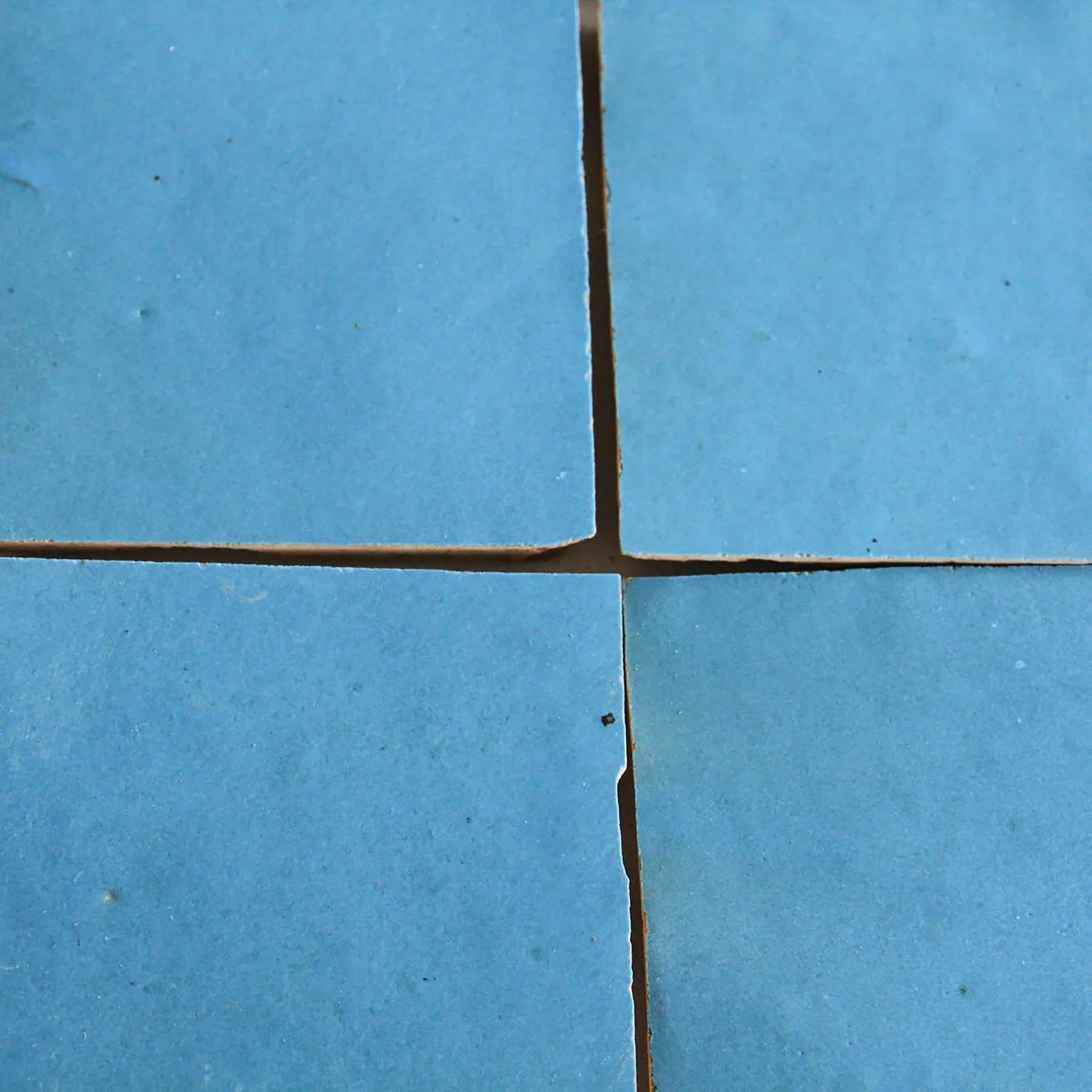 Tiles of Ezra Moroccan Zellige-TEAL-4x4 (Carton)