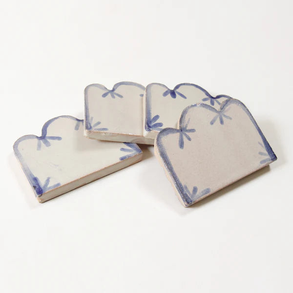 Tiles of Ezra - Amano Border - TRES- Azul (Carton)