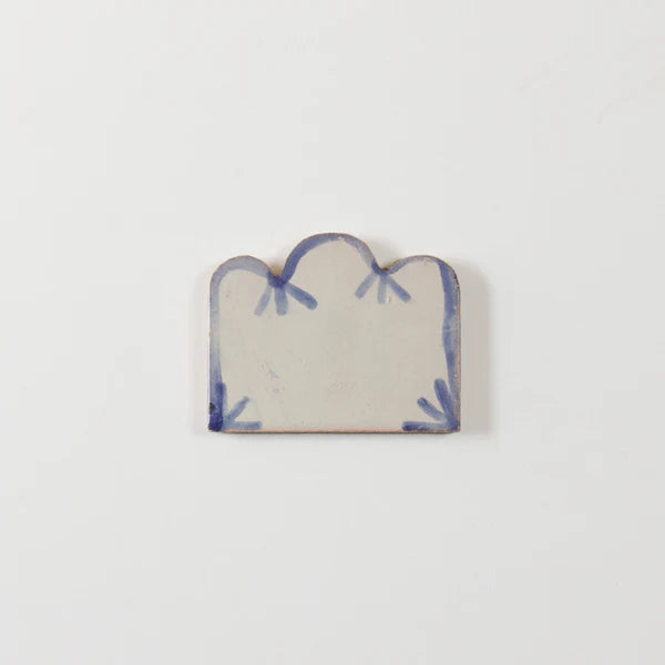 Tiles of Ezra - Amano Border - TRES- Azul (Carton)