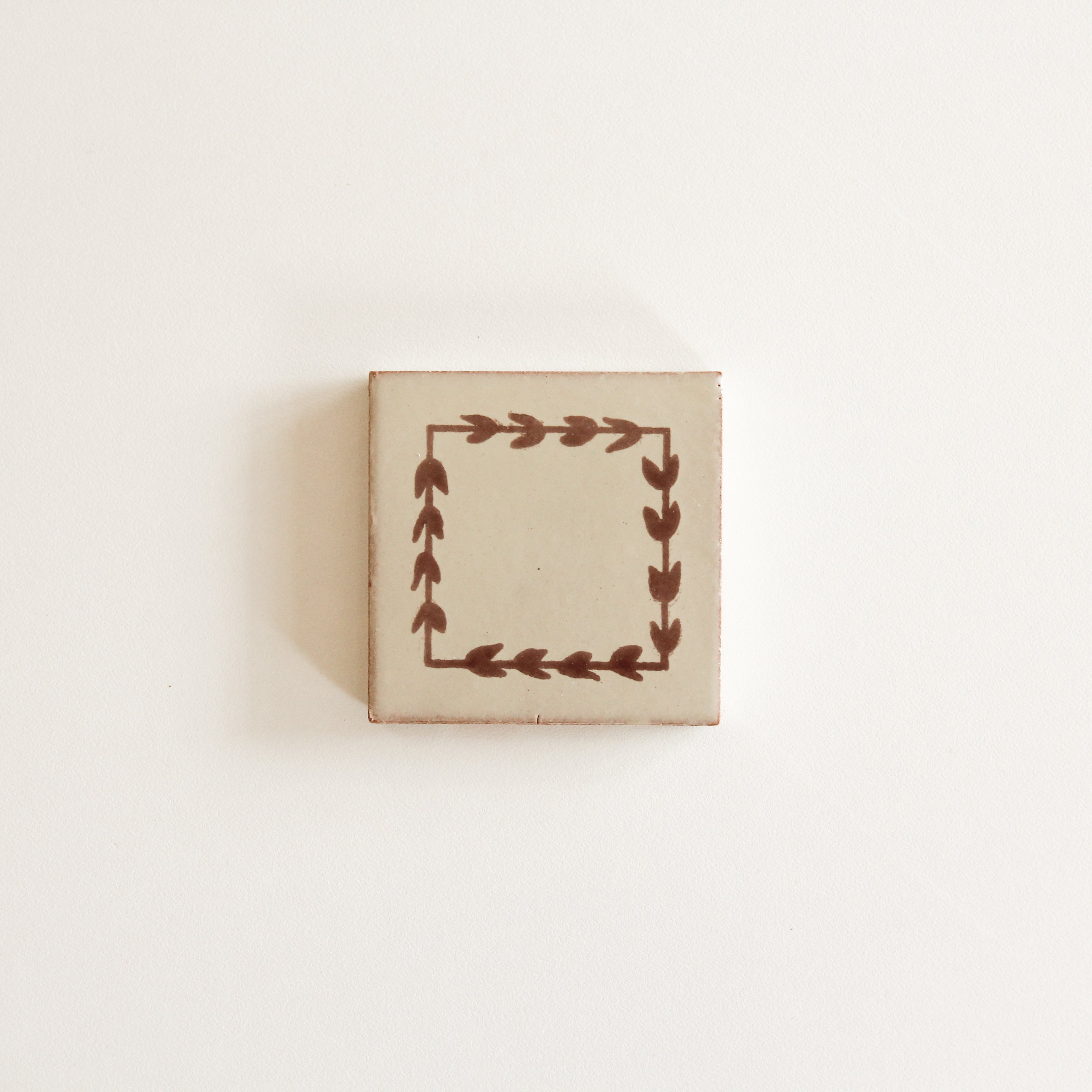 Tiles of Ezra - Amano - Tulip Chocolate-4x4 (Carton)