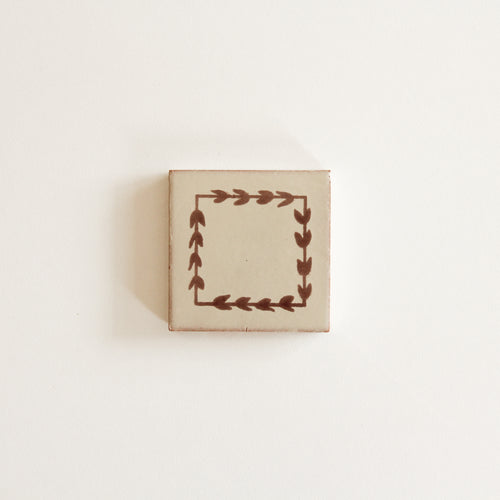 Tiles of Ezra - Amano - Tulip Chocolate-4x4 (Carton)