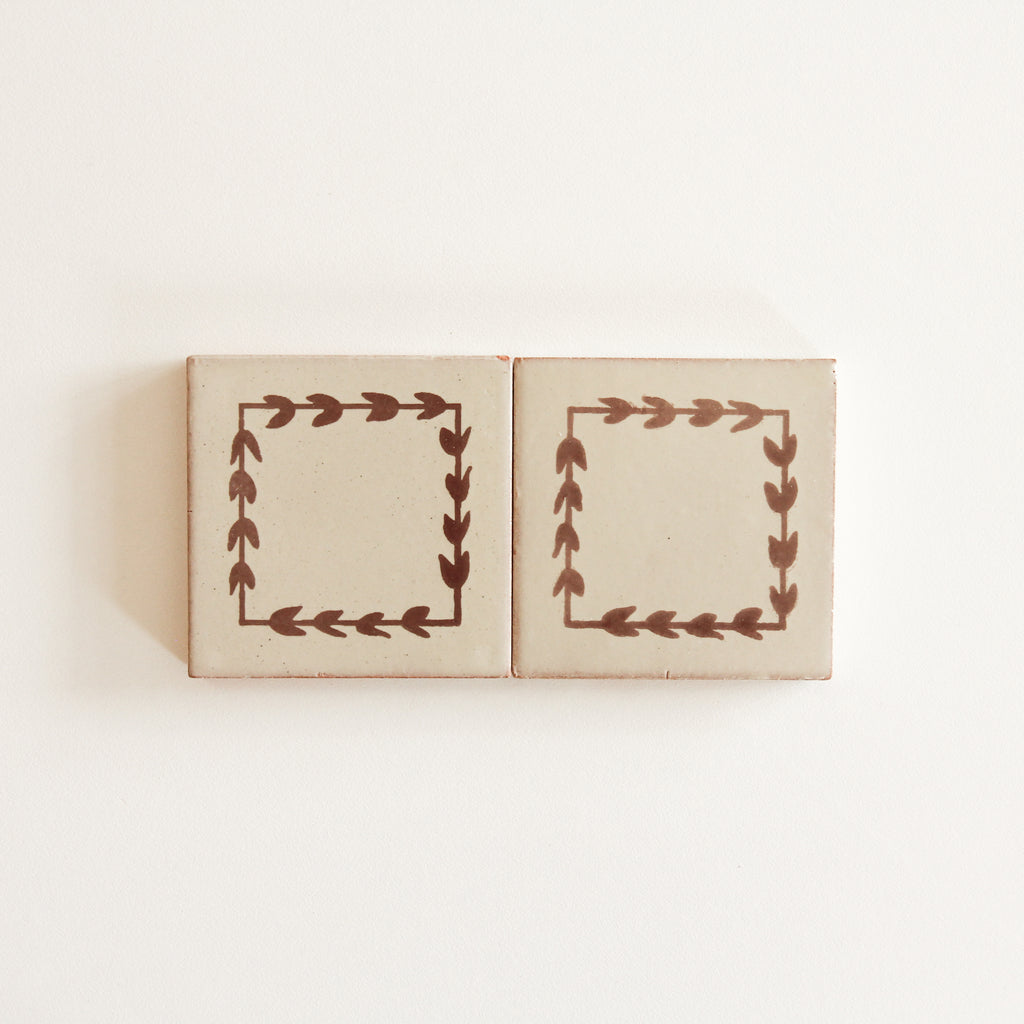 Tiles of Ezra - Amano - Tulip Chocolate-4x4 (Carton)